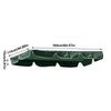 Swing Seat Canopy Replacement Waterproof Garden Courtyard Outdoor Swing ChairAwning Cover Swing Top Cover Sun Shade