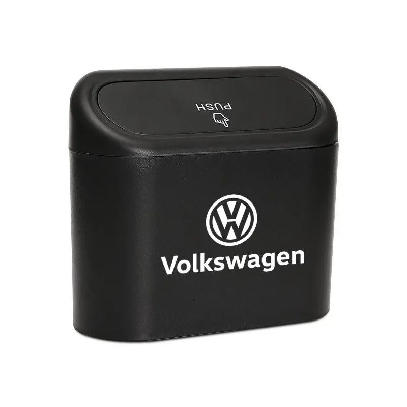 For VOLKSWAGEN VW 2025 Hot Car Trash Can Storage Box Vehicle Multifunctional Garbage Dust Case For Volkswagen VW Golf 4 R RlineSZ4