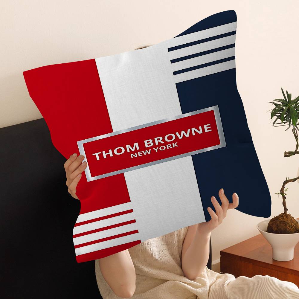 Модный бренд T-Thom B-Brown Персонализированная наволочка-чехол от пыли для подушки Декор спальни, детской вечеринки Наволочка День рождения Подарок детям