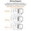 GIRIER Tuya Smart Dry Contact Switch Module WiFi DIY Breaker Relay Supports DC5V/12-48V AC100-240V Input/Output Works with Alexa