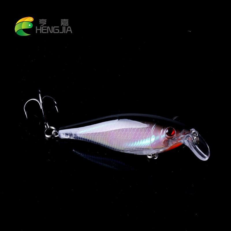 HENGJIA 3.3''/8.5cm Crankbait Freshwater Pike Trout Fishing Lures Tackle 3pcs Depth 1-2m