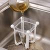 Folding Sink Filter Holder Plastic Sink Drain Rack Durable Sink Trash Catcher  Vegetable Storage