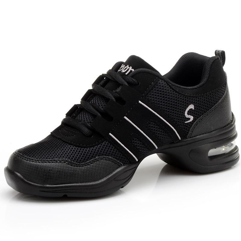 Женские сетчатые джазовые туфли с мягкой подошвой и увеличением высоты - Универсальные для всех сезонов