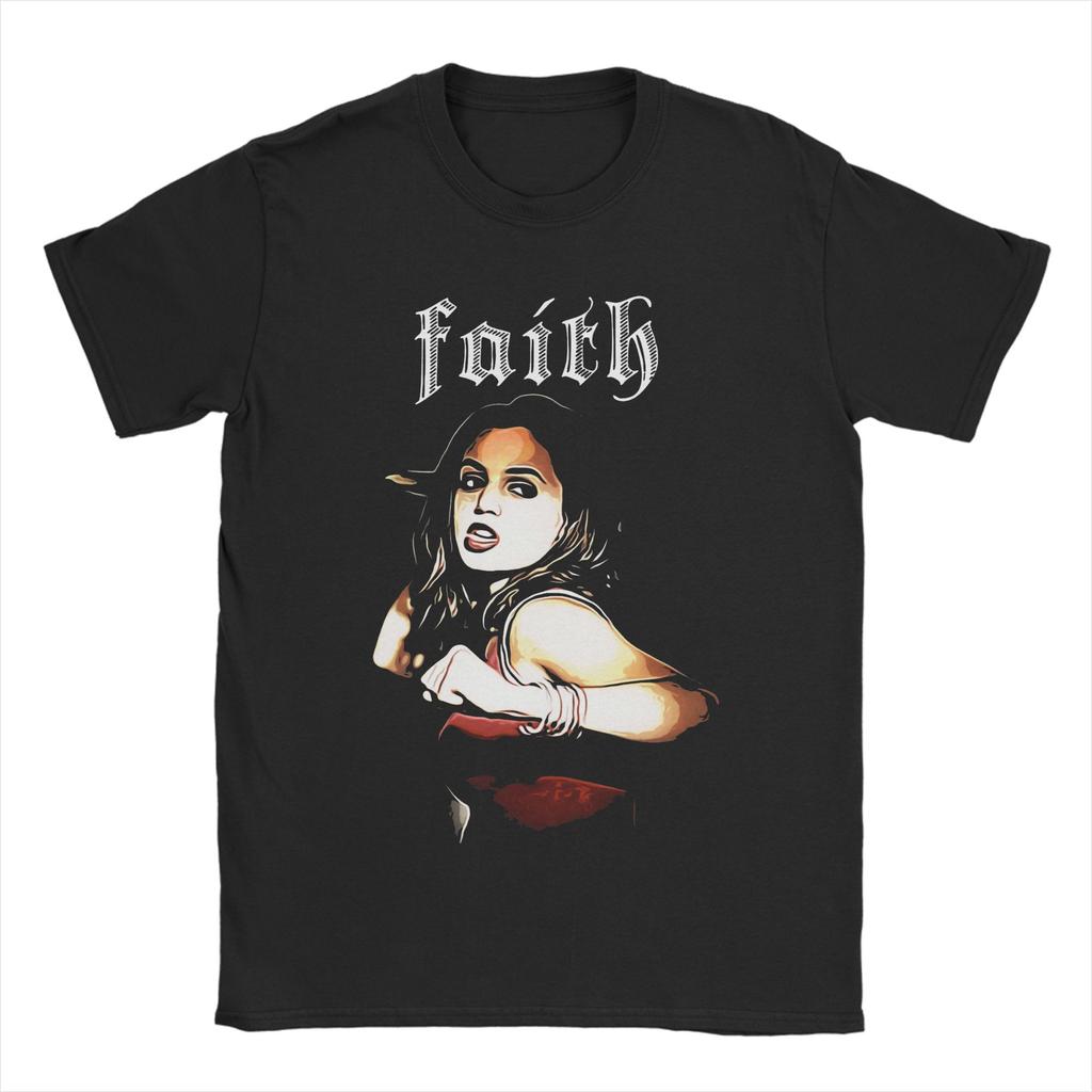 Buffy the Vampire Slayer Collage  T Shirts Men Women's Cotton Novelty T-Shirt Round Neck  Tees Short Sleeve Clothing Plus Size