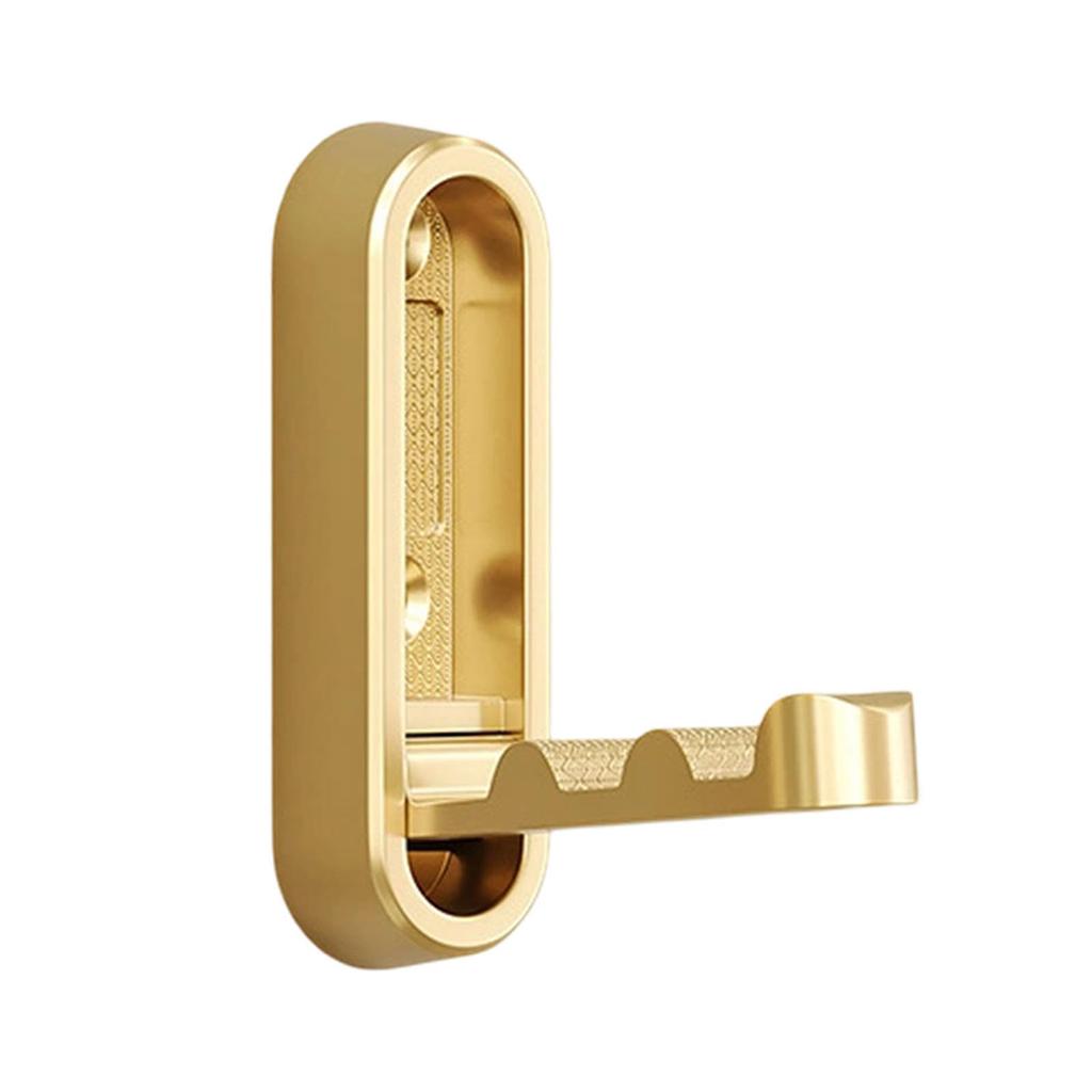 Foldable Hooks Wall Mount, Zinc Alloy Retractable Wall Hooks for Hanging for Hanging Coats Towels Backpacks Bags Towel Hooks