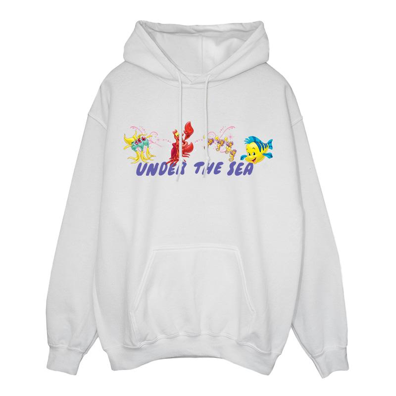 Disney Womens/Ladies The Little Mermaid Under The Sea Hoodie