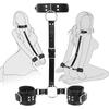 Bondage Restraint Couples Sex Toy Set Neck To Wrist Adjustable Handcuffs Collar Sex Restraints Women Adult Sex Toys SM Kit