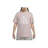 ACG Triangle Logo Print Sports Crew Neck T-Shirt Men Tops Pink DJ3644-601