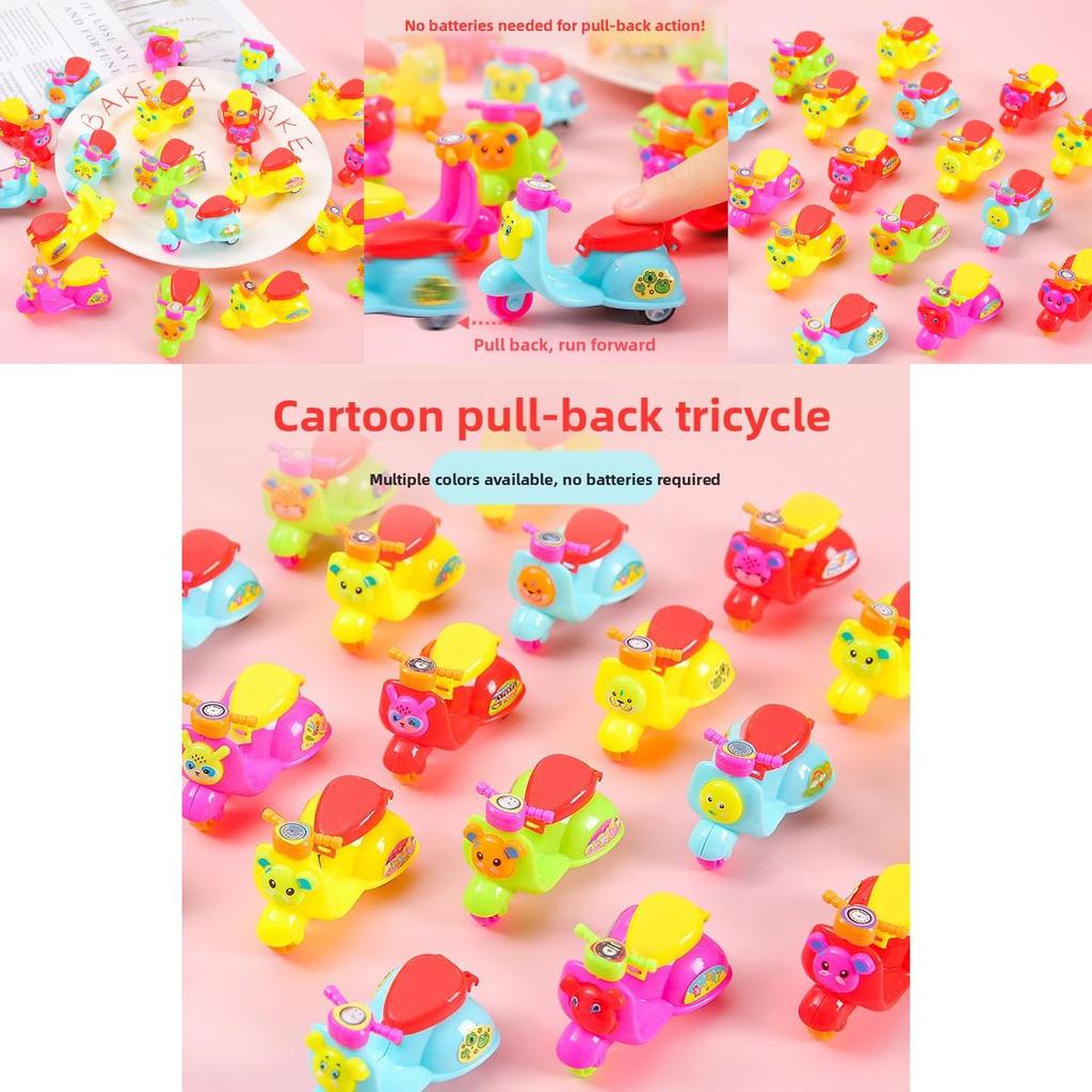 Simulation Mini Inertia Animal Design Motorcycle Children Toy For Toddler Development And Sensory Play