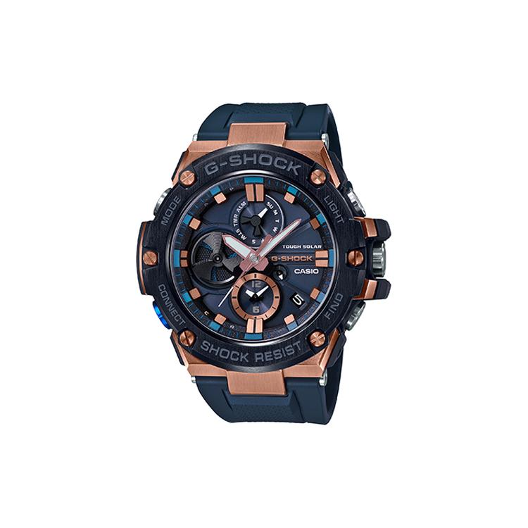 Casio Мужские часы G-STEEL Синие GST-B100G-2APRT