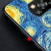 Чехол «Звездная ночь Ван Гога» для Xiaomi Poco X3 NFC X5 F4 F3 M4 Pro X4 GT M5s M5 Pocophone F1 M3, черный чехол для телефона из ТПУ