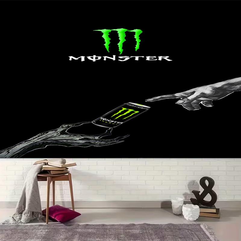 1 шт. Гобелен с логотипом Monster Energy, для гостиной, спальни, офиса, вечеринки, идеальный праздничный подарок