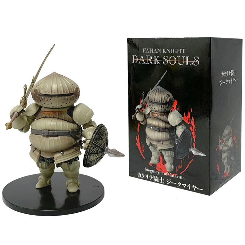 Фигурка Зигмюллера из Катарины DARK SOULS Рыцарь Каталины Зигмюллер Мультяшная Игровая Q-версия Модель Украшение Подарки на День Рождения