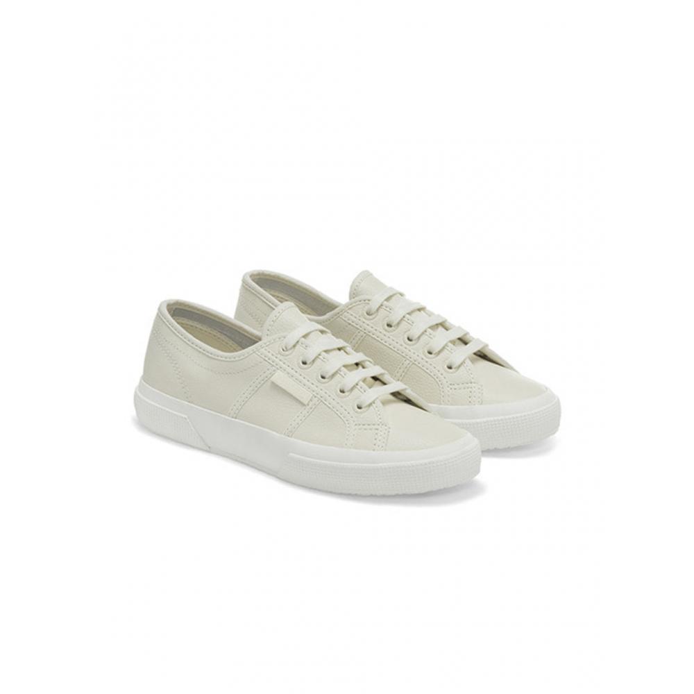 Superga S009vh0adg Tumble Leather Beige 2750
