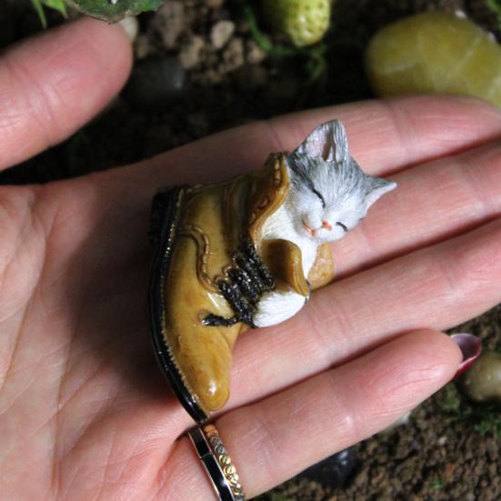 Miniature Tortoise DIY Handmade Resin Fairy Garden Figurine for Gift