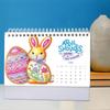 2026 DIY Diamond Painting 13-Page Desk Calendar with Cartoon Designs