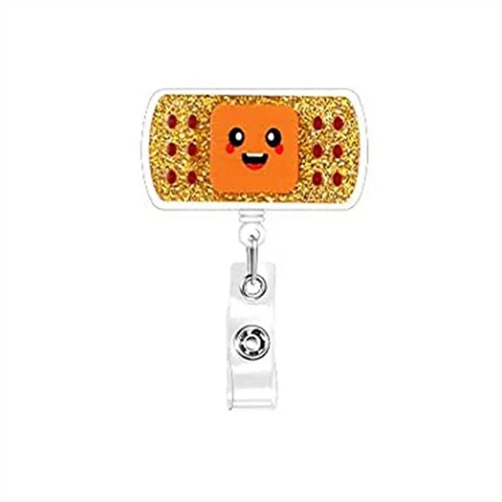 360 Rotating Retractable Badge Reel Human Organs Easy Pull Buckle ID Badge Holder Nurse Doctor