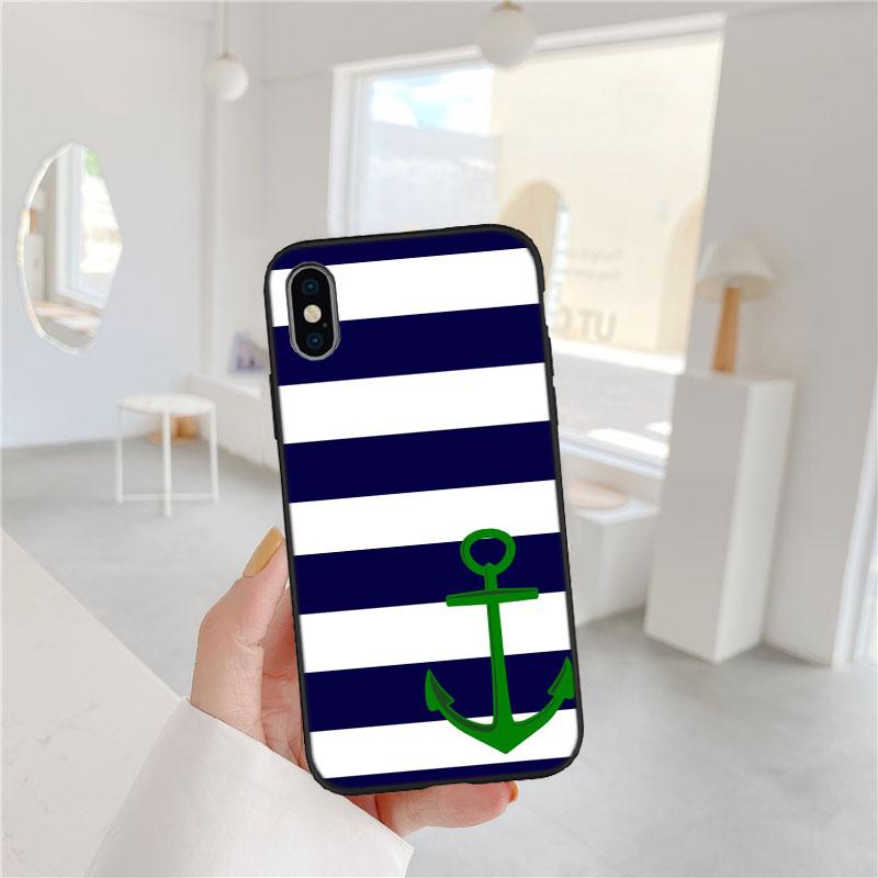 PP1 Anchor Sailor Phone Case for Samsung Galaxy A11 A12 A13 A15 A52S A53 A55 A56 A70 A71 A72 A73 F06 F16 F56 S10 Plus S10e