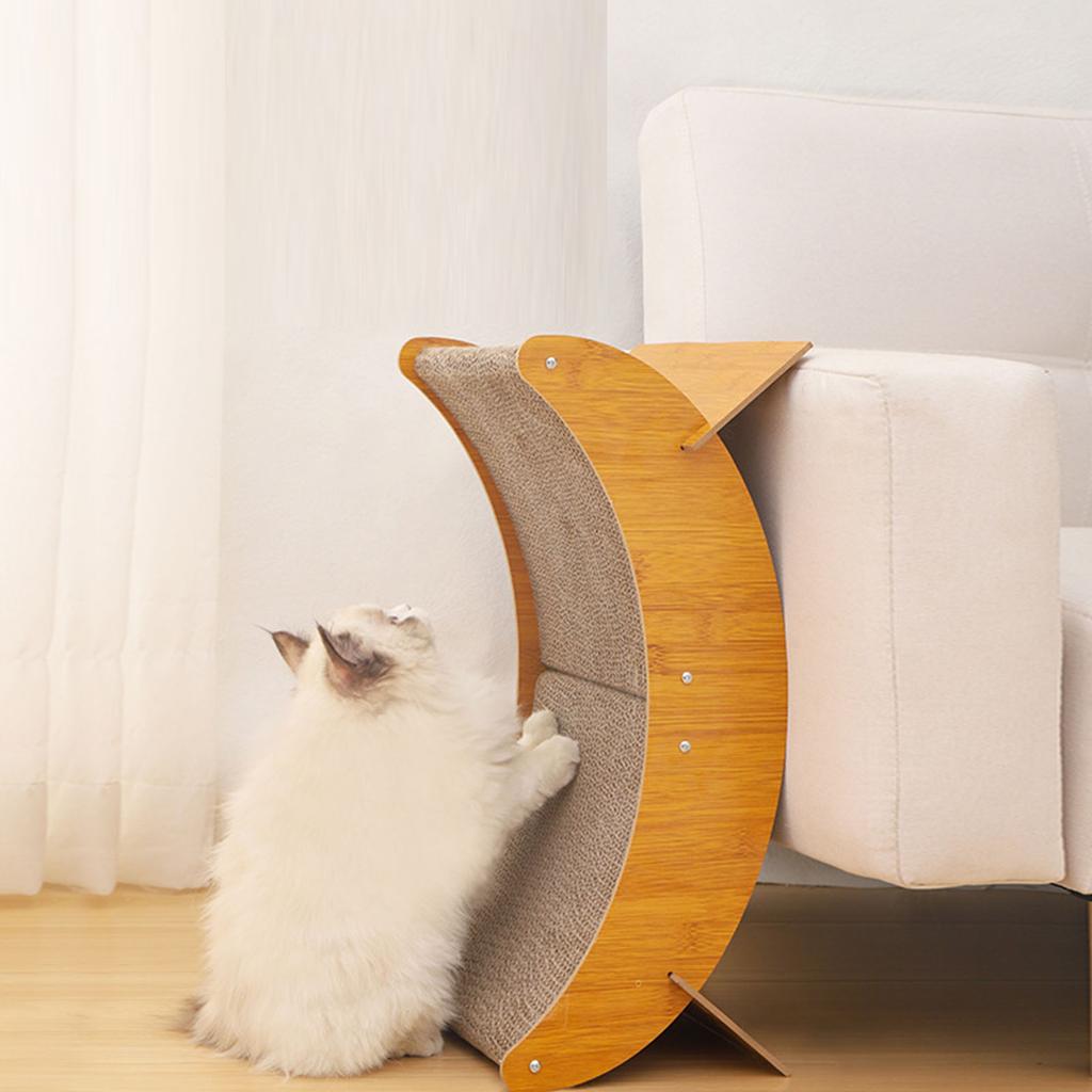 Cat Scratcher Bed Multifunctional Comfortable Corrugated Cat Scratcher Lounge Bed for Pet Supplies