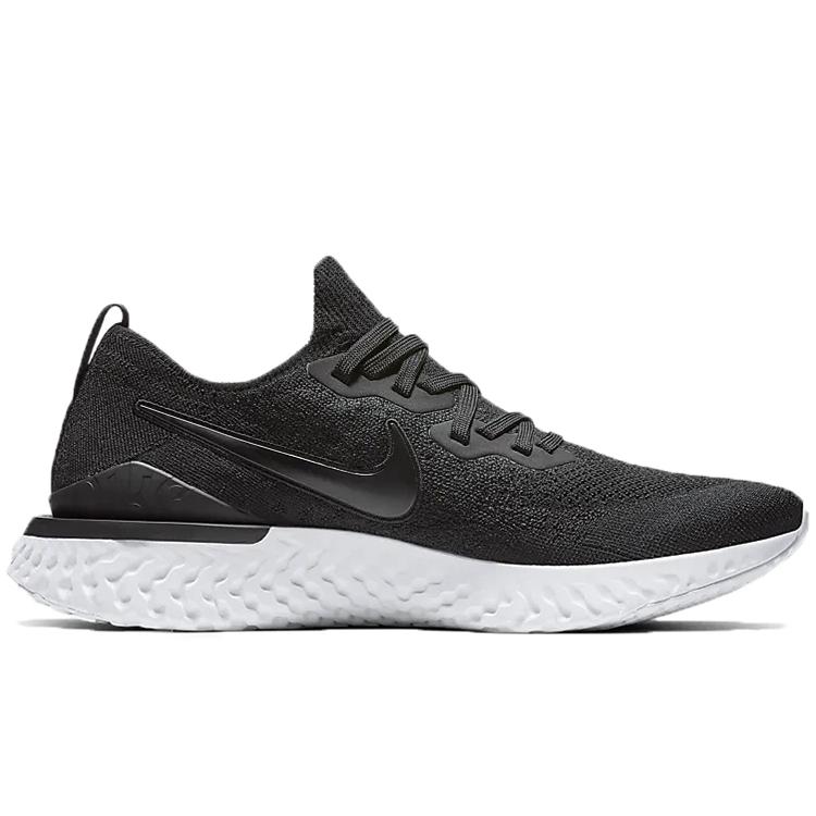 Nike Epic React Flyknit 2 Черный Белый BQ8928-002