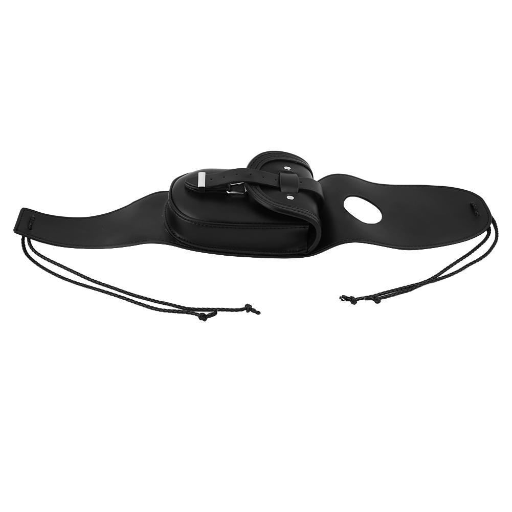 Real Leather Fuel Tank Chap Cover Panel Bag for Motorcycle Sportster XL 883 1200