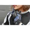 Komine Motorcycle Titanium Mesh Plaid Protective Mesh Titanium Gloves, Gloves, Navy, 2XL, GK-214 1166, Spring, Summer, Autumn, Material, Carbon,