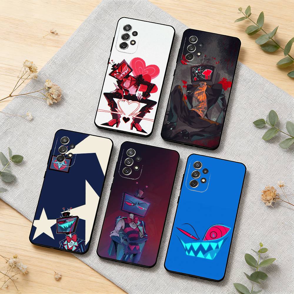 V-Vox Sleek Trendy Vibe Phone Case For Samsung S25,S24,S21,S22,S23,S30,Ultra,S20,Plus,Soft Black Shell