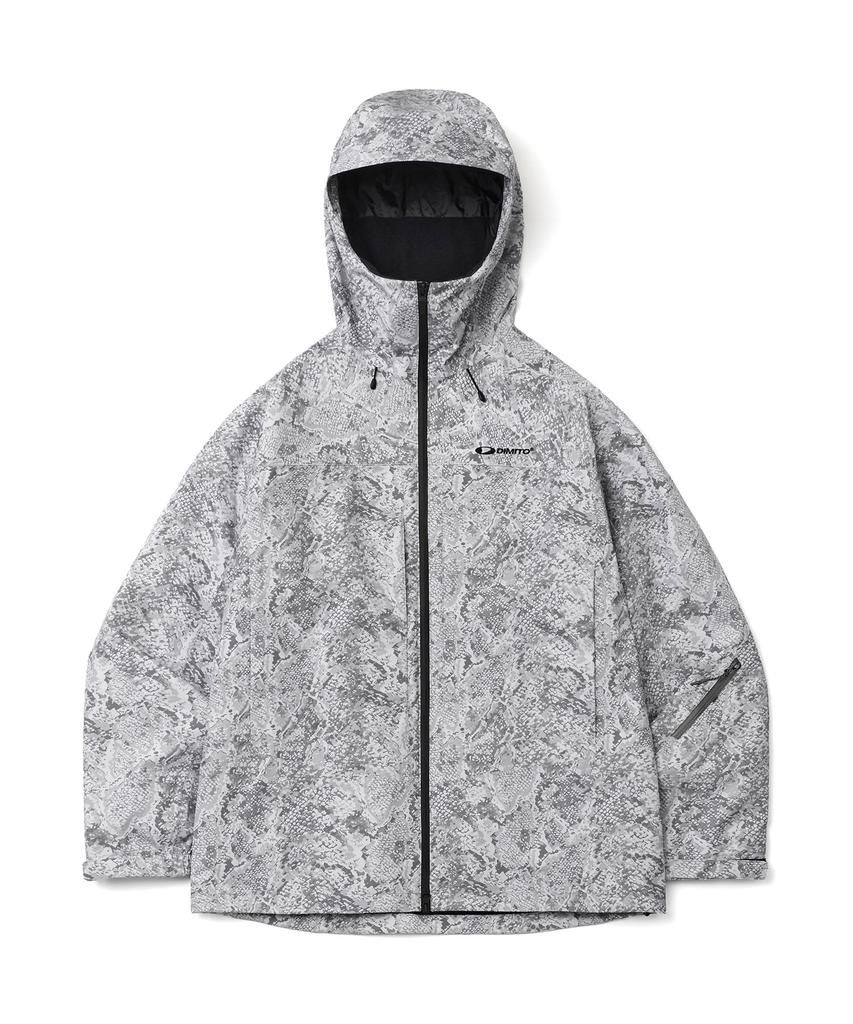 DIMITO Works Reflective Line Jacket Rockpile Snake