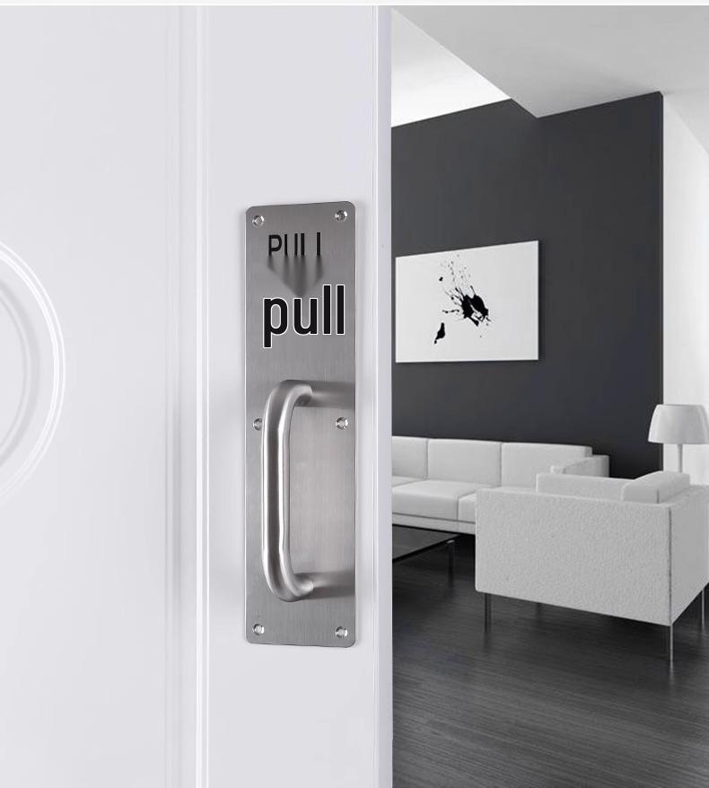 Утолщенная ручка из нержавеющей стали для входных, шкафных, раздвижных и платяных дверей