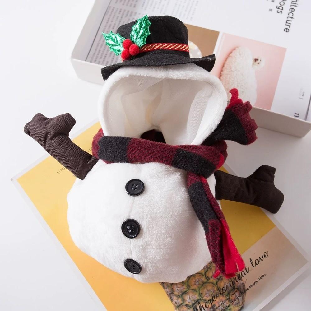 Warm Cute Santa Claus Dog Outfit Soft Breathable Cats Christmas Clothes Funny Pet Dress Up Dog Winter Clothes Spring