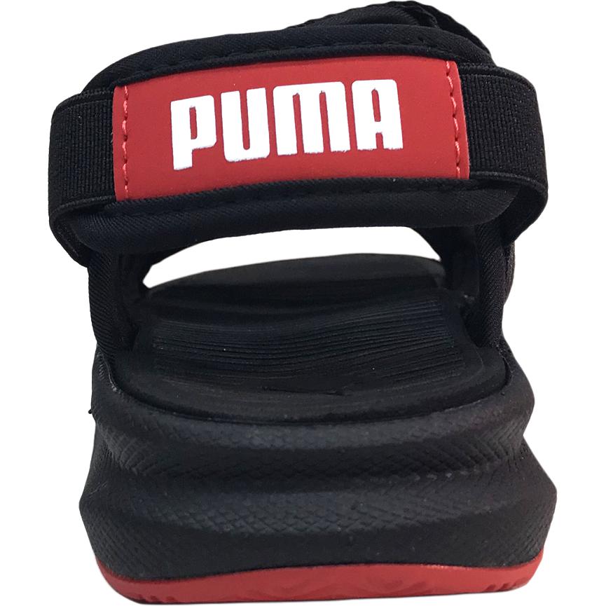 Puma Evolve Sandal Маленький ребенок Черный Красный Детские кроссовки Белый Для-Всех-Времен-Красный 389147-01