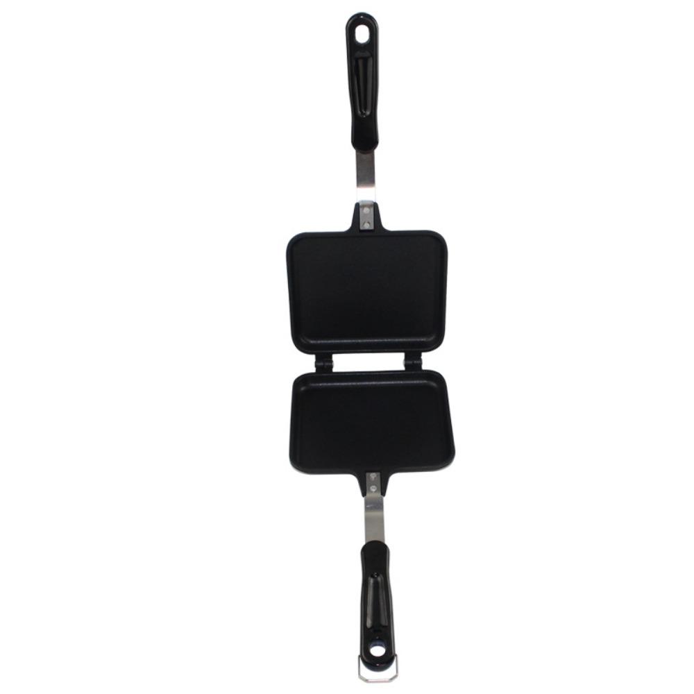 Двусторонняя сэндвичница с антипригарным покрытием, форма для омлета, форма для вафель, сковорода для тостов, сковорода для жарки, для улицы