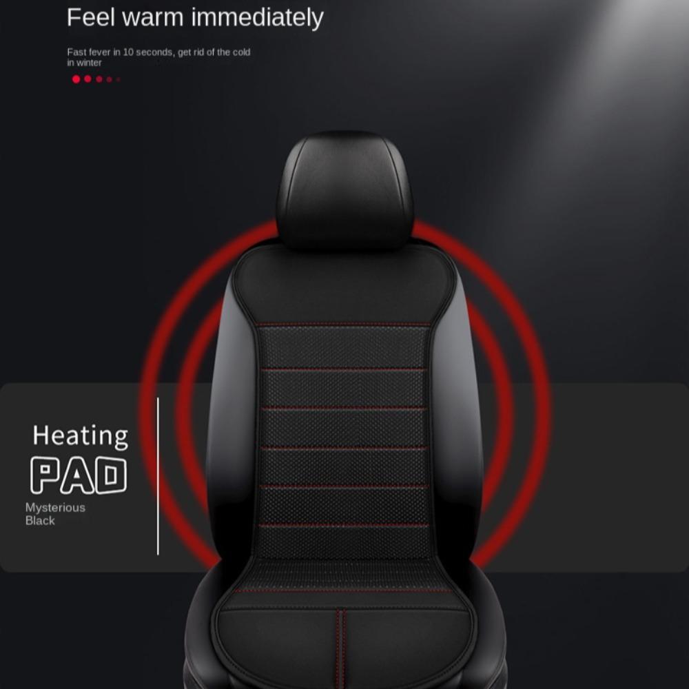 Грелка Подушка Чехол на сиденье с подогревом для автомобиля 12В/24В Автомобильная подушка Зимний чехол с подогревом для сиденья Автомобильный аксессуар