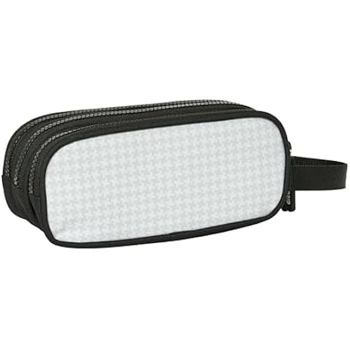 Косметичка Safta Real Madrid с тройной молнией, идеально подходит для детей от 5 до 14 лет, удобная и многофункциональная, качество и