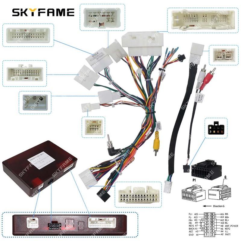 SKYFAME Автомобильная Оптическая Волокно Аудио Canbus Box Декодер Для Toyota Alphard Vellfire Previa Tarago Estima Lexus GS/IS/ES