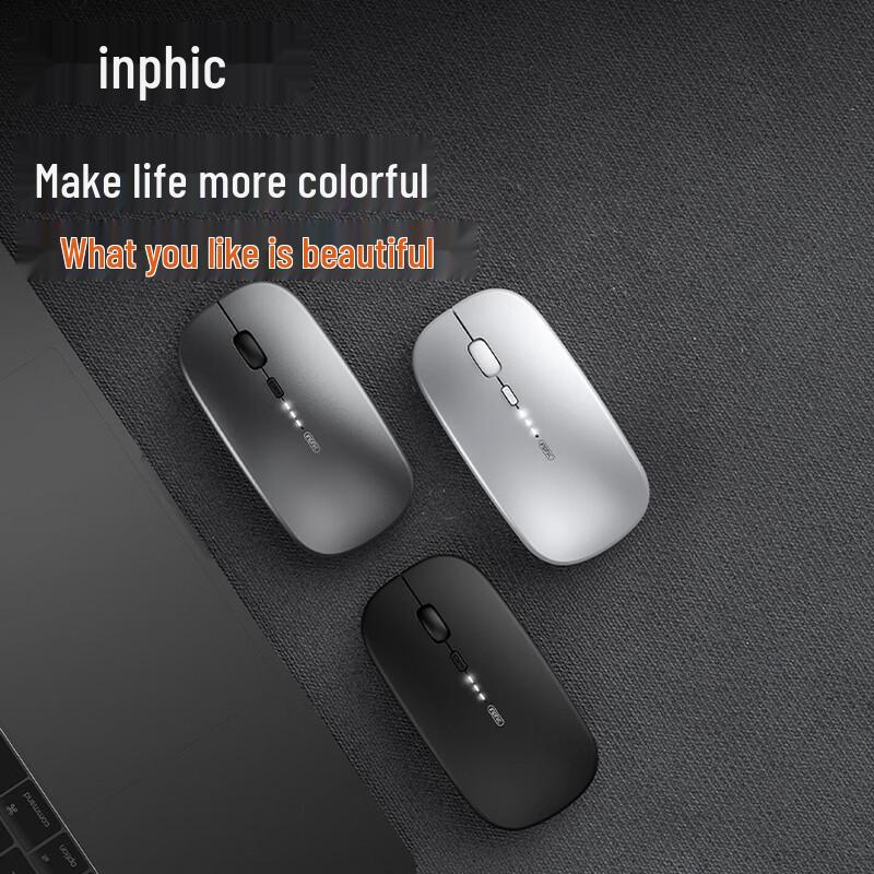 Inphic M1 PRO Wireless Tri-Mode Rechargeable Mouse