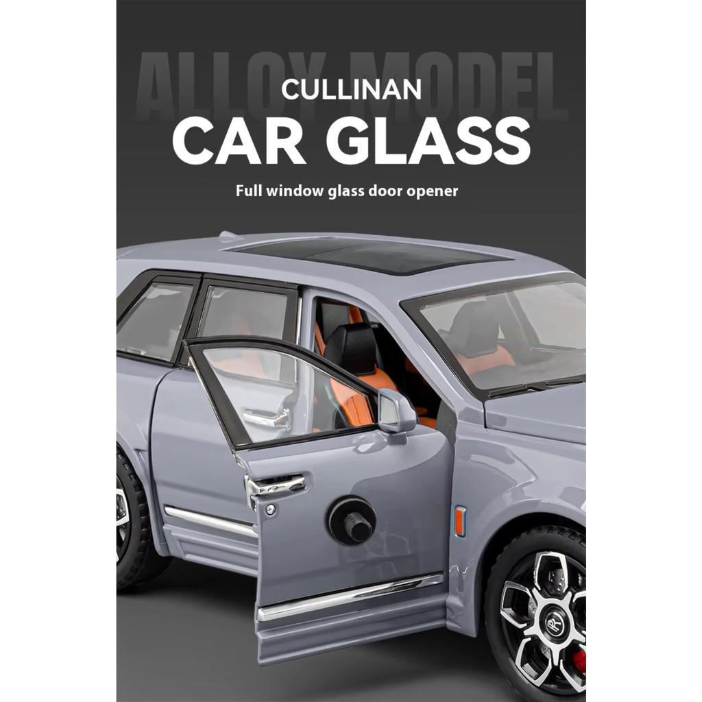 1/20 Rolls Royce Cullinan Роскошный Внедорожник Металлический Литой Модель Автомобиля Коллекция Хобби Украшение Праздничные Подарки Бойфренд