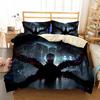 3D Anime Duvet Cover and Pillowcase Attack On Titan Bedding Set, Home Bedroom Decoration, Luxury Bedding, Gift for Boys and Girl