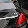 3D ABS Chrome Car Rear Trunk Letters Badge Sticker For C63 C43 G65 Emblem Logo Accessories