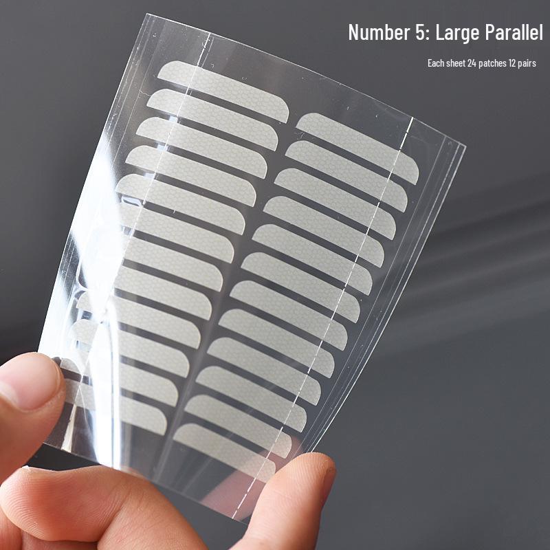 Большой матовый сетчатый скотч для век в форме капли воды для нависших век – Высокая адгезия и лифтинг-эффект