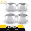 Corolla Door Bowl Anti-Scratch Cover - Electroplated Decorative Sticker Accessory