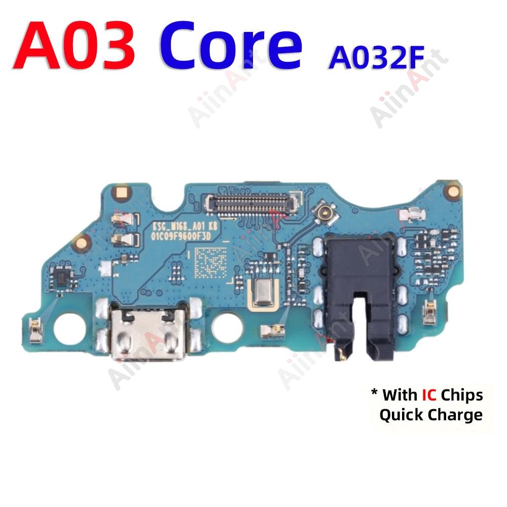 Dock USB Charger Board Port Connector Charging Flex Cable For Samsung Galaxy A01 A02 A03 A04 A05 A06 A02s A04e Core US EU 4G 5G