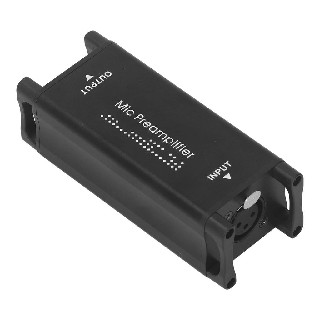 Динамический микрофонный предусилитель Малошумящий усилитель без потерь 25 дБ Усилитель гейна микрофона Предусилитель для записи Прямая трансляция