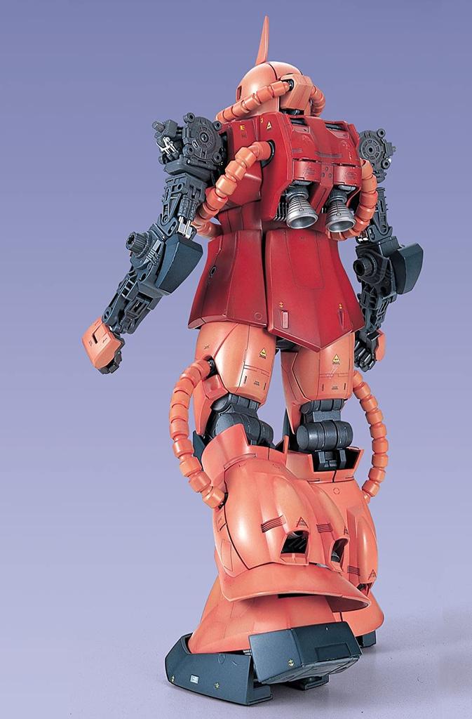 PG Mobile Suit Gundam Zaku 2 Scale Plastic Model MS-06S Char's 1/60 Color-coded