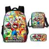 Mario Mario Mario Primary and Secondary School School Bag Children's Backpack Cartoon Backpack