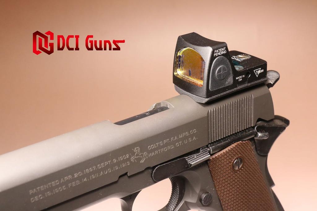 DCI Guns RMR Red Dot Sight Mount V2.0 for Tokyo Marui M1911A1