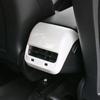 Накладка на задний дефлектор воздуховода для Tesla Model 3/Y 2017-2024, внутренняя накладка на задний воздуховод, задняя накладка на выхлопное отверстие, автомобильные аксессуары