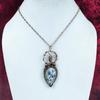 K2 Jasper Gemstone Pendant Copper Wire Wrapped Handmade Pendant Elegant Jewelry