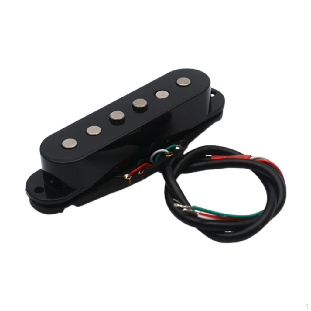 Alnico 5 Electric Guitar Pickups Prewired Noiseless Set for Instrument