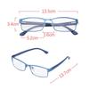 Eye Wear Ultra Light Resin Eyeglasses Vision Care +1.00~+4.0 Diopter Business Reading Glasses